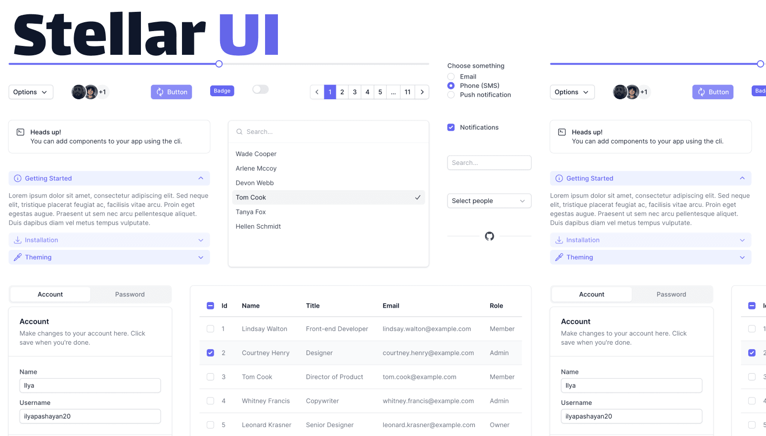 Stellar UI